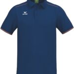 Erima Cmpt 3 Wings Polo Heren - New Navy / Oranje | Maat: M