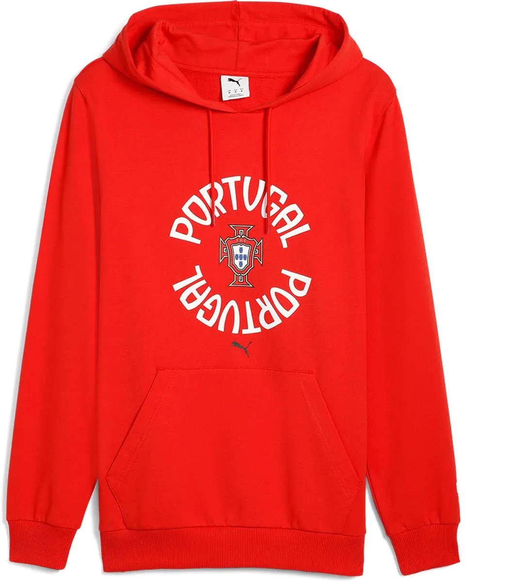 1075x1200-6 Puma Portugal Football Energy Hoodie Rood XL Man - Afbeelding 1