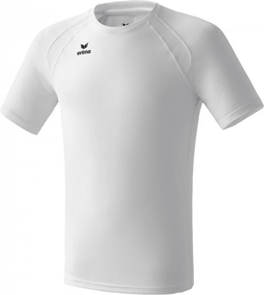 1076x1200-15 Erima Performance Sportshirt - Wit - Maat 128 - Afbeelding 1