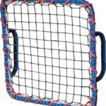 Precision Handrebounder - 60 centimeter - Staal/nylon Blauw/rood