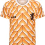 EK88 Oranje Voetbalshirt – Nederland voetbaltenue – EK/WK Holland – Van Baby t/m Volwassen Maten - Oranje Leeuwinnen en Leeuwen – Babymaat 92