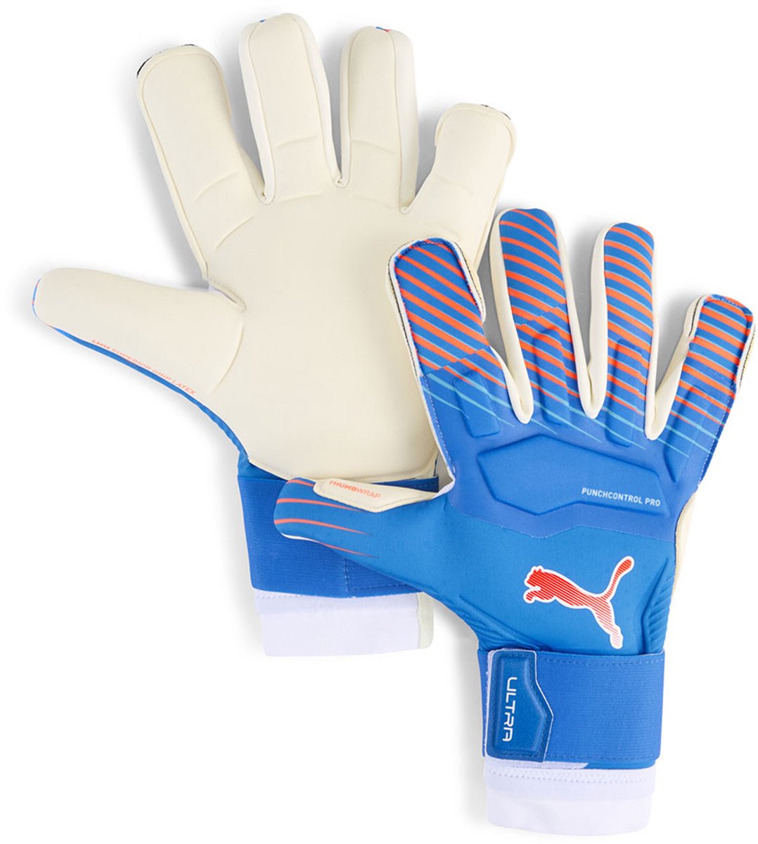 1078x1200-6 Puma Ultra Ultimate Hybrid Keepershandschoenen Blauw 11 - Afbeelding 1