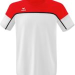 Erima Change T-Shirt Heren - Wit / Rood / Zwart | Maat: XL