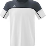 Erima Change T-Shirt Heren - Wit / Slate Grey / Zwart | Maat: L