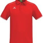 Erima Cmpt 3 Wings Polo Heren - Rood / Wit | Maat: S