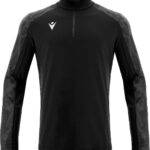 Macron Naryn Ziptop Kinderen - Zwart | Maat: 164