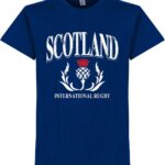 Schotland Rugby T-Shirt - Navy - S