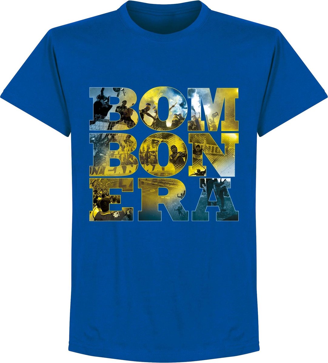 1082x1200-1 La Bombonera Boca Ultras T-Shirt - Blauw - S - Afbeelding 1