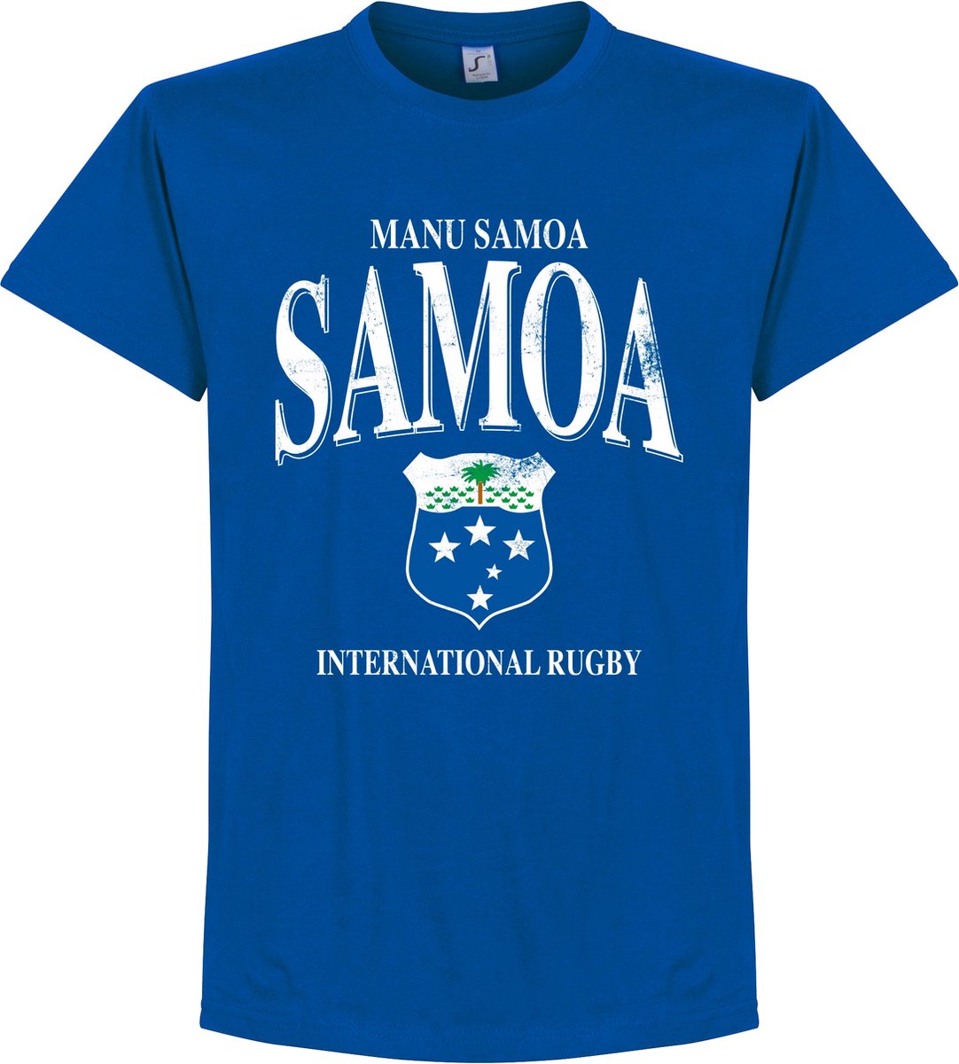 1082x1200-2 Samoa Rugby T-Shirt - Blauw - XXXXL - Afbeelding 1
