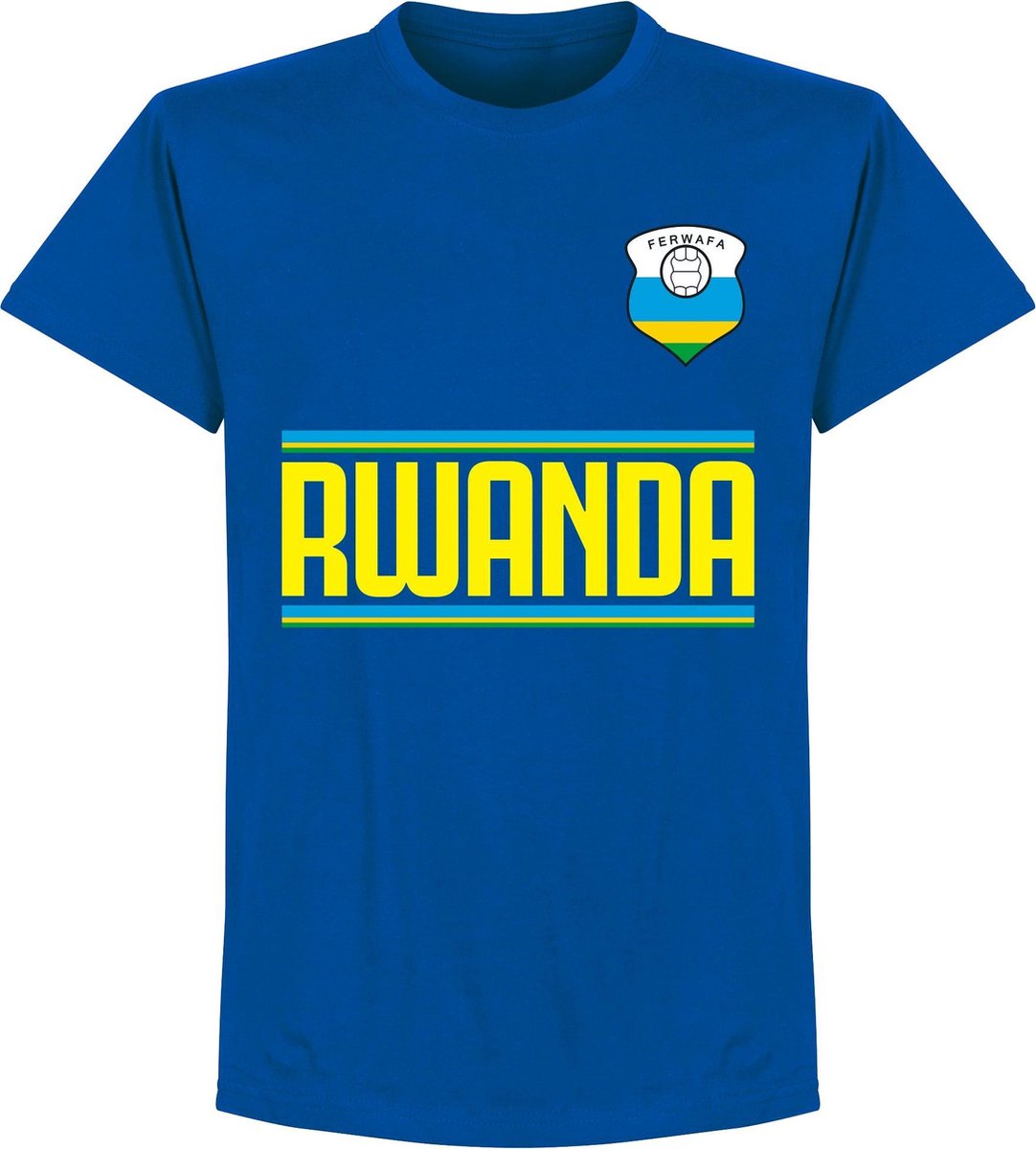 1082x1200-29 Rwanda Team T-Shirt - Blauw - S - Afbeelding 1