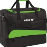 Erima Club 1900 2.0 (L) Sporttas Met Bodemvak - Green Gecko / Zwart | Maat: L