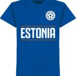Estland Team T-Shirt - Blauw - L