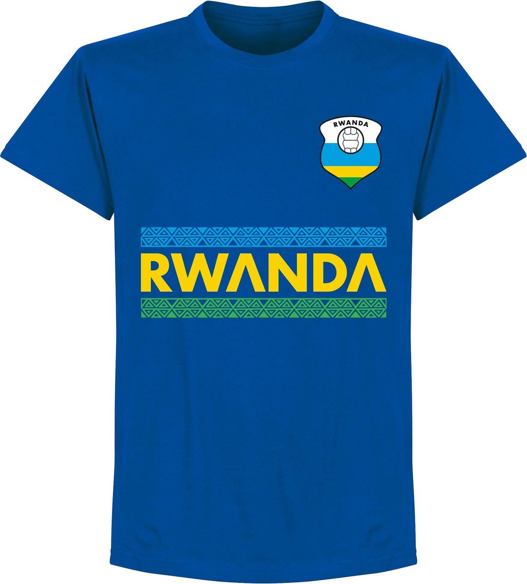 1082x1200-45 Rwanda Team T-shirt - Blauw - M - Afbeelding 1