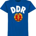 DDR Logo T-Shirt - Blauw - XXXL