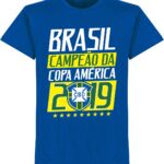 Brasil Campeao 2019 T-Shirt - Blauw - M