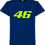 Valentino Rossi 46 T-Shirt - Blauw - L