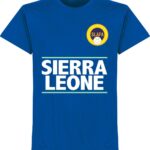 Sierra Leone Team T-Shirt - Blauw - S