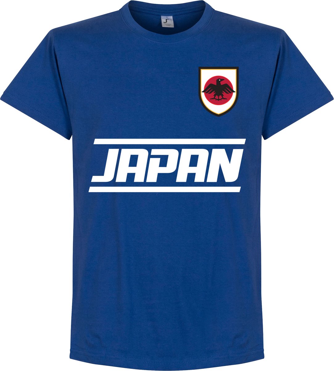 1083x1200-11 Japan Team T-Shirt - Blauw - Kinderen - 98 - Afbeelding 1
