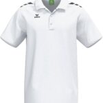 Erima Cmpt 3 Wings Polo Heren - Wit / Zwart | Maat: 3XL