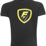 Force Xv Blason T-shirt Met Korte Mouwen Zwart M Man