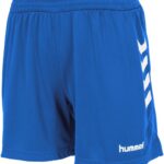 hummel - Memphis Shorts Dames - Sportbroek - Maat L - Blauw