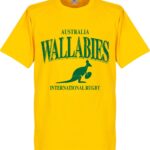 Australië Wallabies Rugby T-shirt - Geel - XS