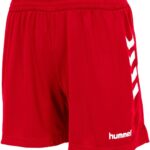 hummel - Memphis Shorts Dames - Sportbroek - Maat S - Rood