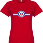 Chili Dames T-Shirt - Rood - L