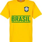 Brazilië Team T-Shirt - Kinderen - 128