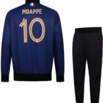 Mbappe Frankrijk Trainingspak Thuis - Kind en Volwassenen-152