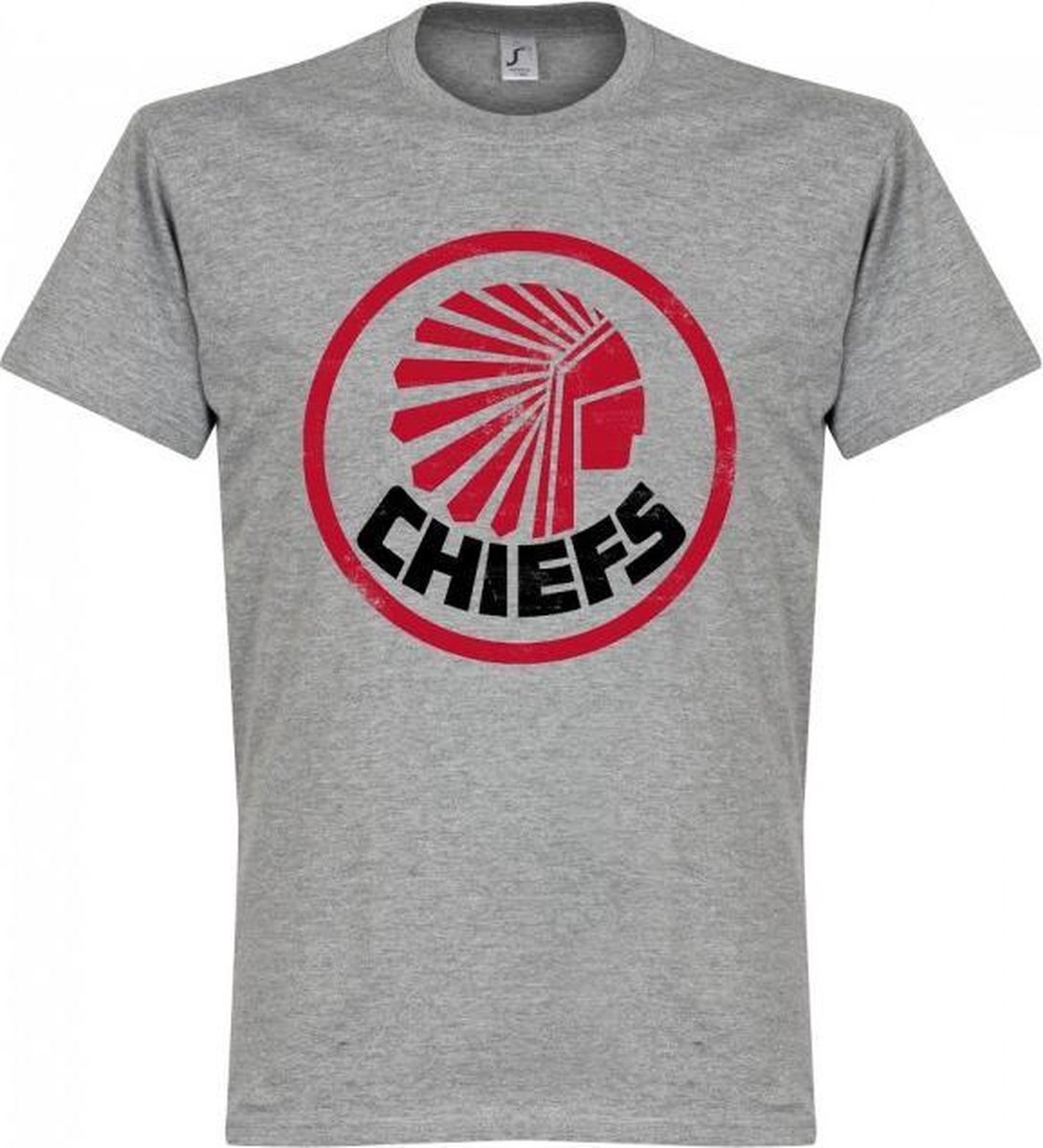1090x1200-96 Atlanta Chiefs T-Shirt - Grijs - S - Afbeelding 1