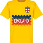 Engeland Keeper Team T-Shirt - Geel - XXL