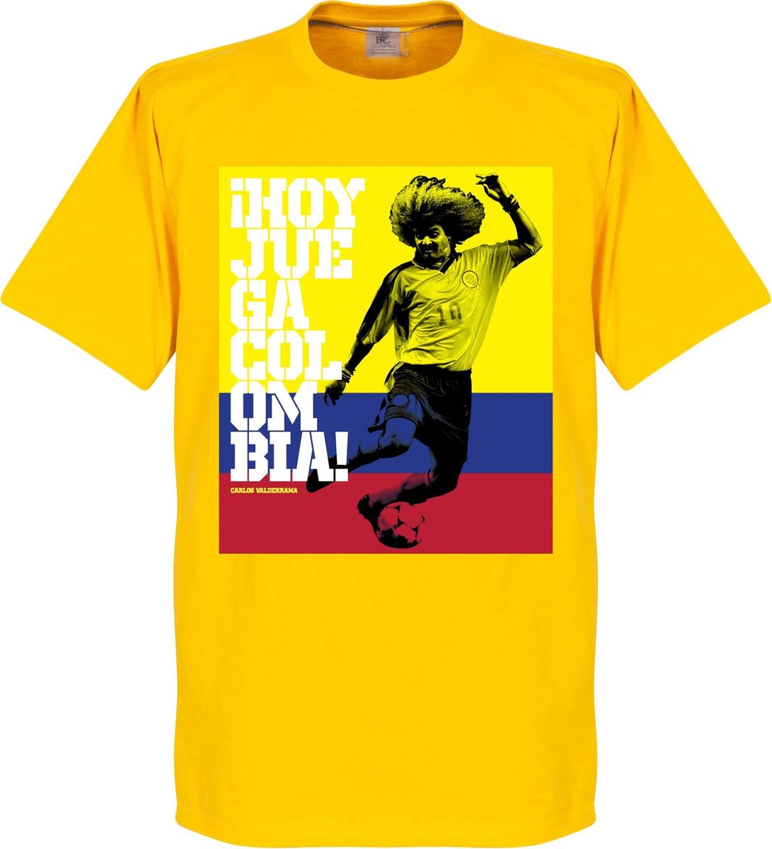 1091x1200-108 Valderama Colombia T-Shirt - 4XL - Afbeelding 1