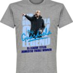 Pep Guardiola Legend T-Shirt - Grijs - XXL