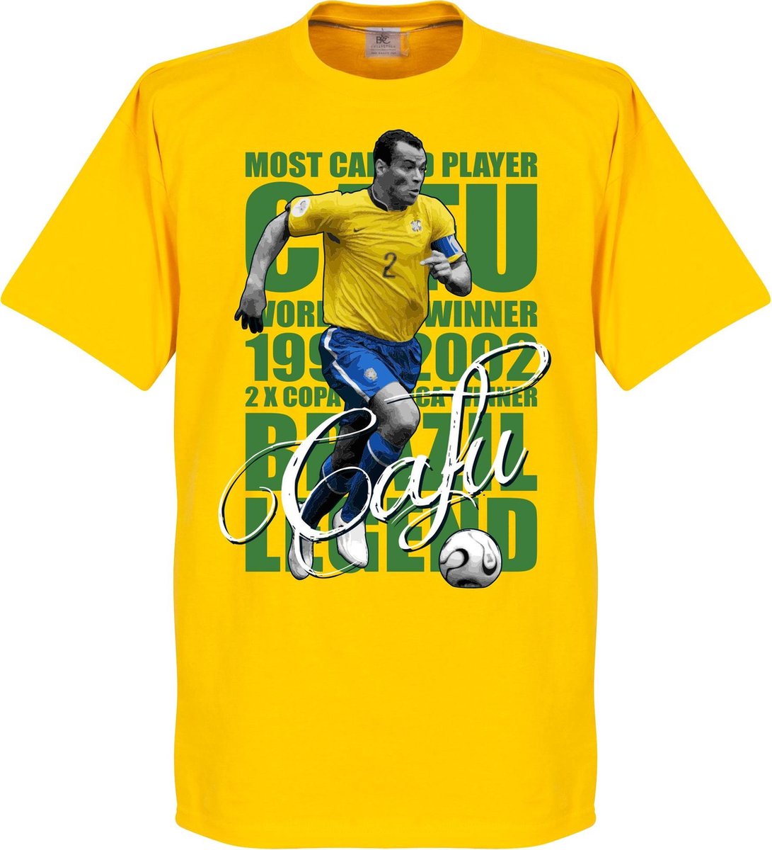 1091x1200-6 Cafu Legend T-Shirt - XXXL - Afbeelding 1