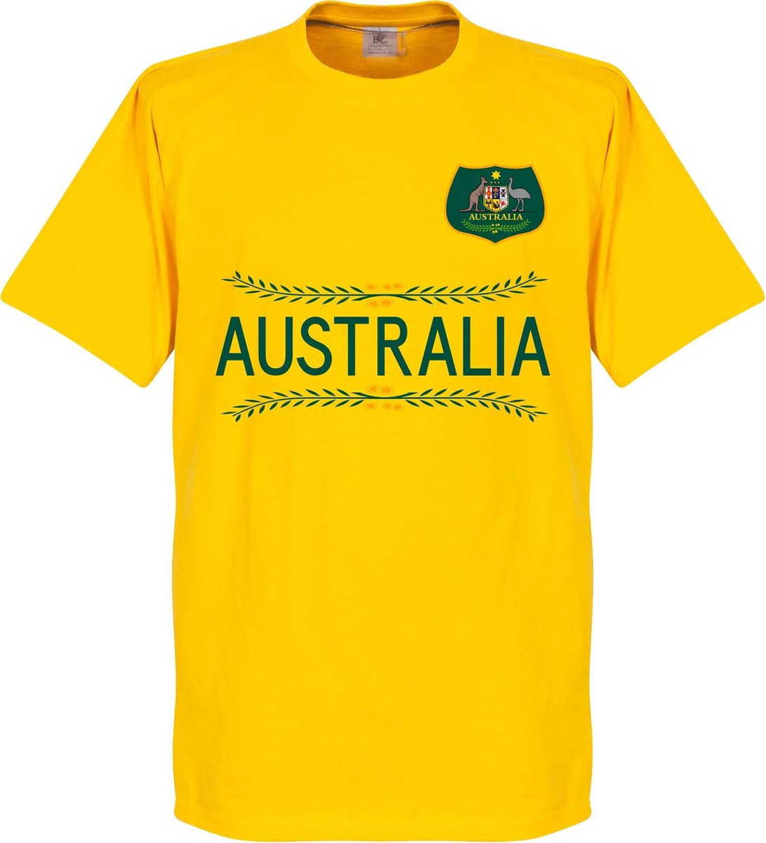 1091x1200-73 Australië Team T-Shirt - L - Afbeelding 1