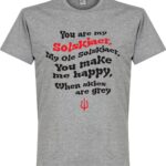 Ole Solskjaer Song T-Shirt - Grijs - Kinderen - 152