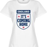 It's Coming Home England Dames T-Shirt - Wit - XL