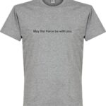 May the Force be With You T-Shirt - Grijs - XL