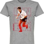 Lineker Short Shorts T-shirt - Grijs - XXL