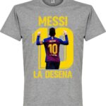 Messi La Desena T-Shirt - Grijs - S
