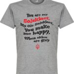 Ole Solskjaer Song T-Shirt - Grijs - XL