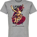 Messi Ballon D'Or 2019 T-Shirt - Grijs - 3XL