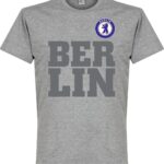 Berlin Text T-Shirt - Grijs - XXL