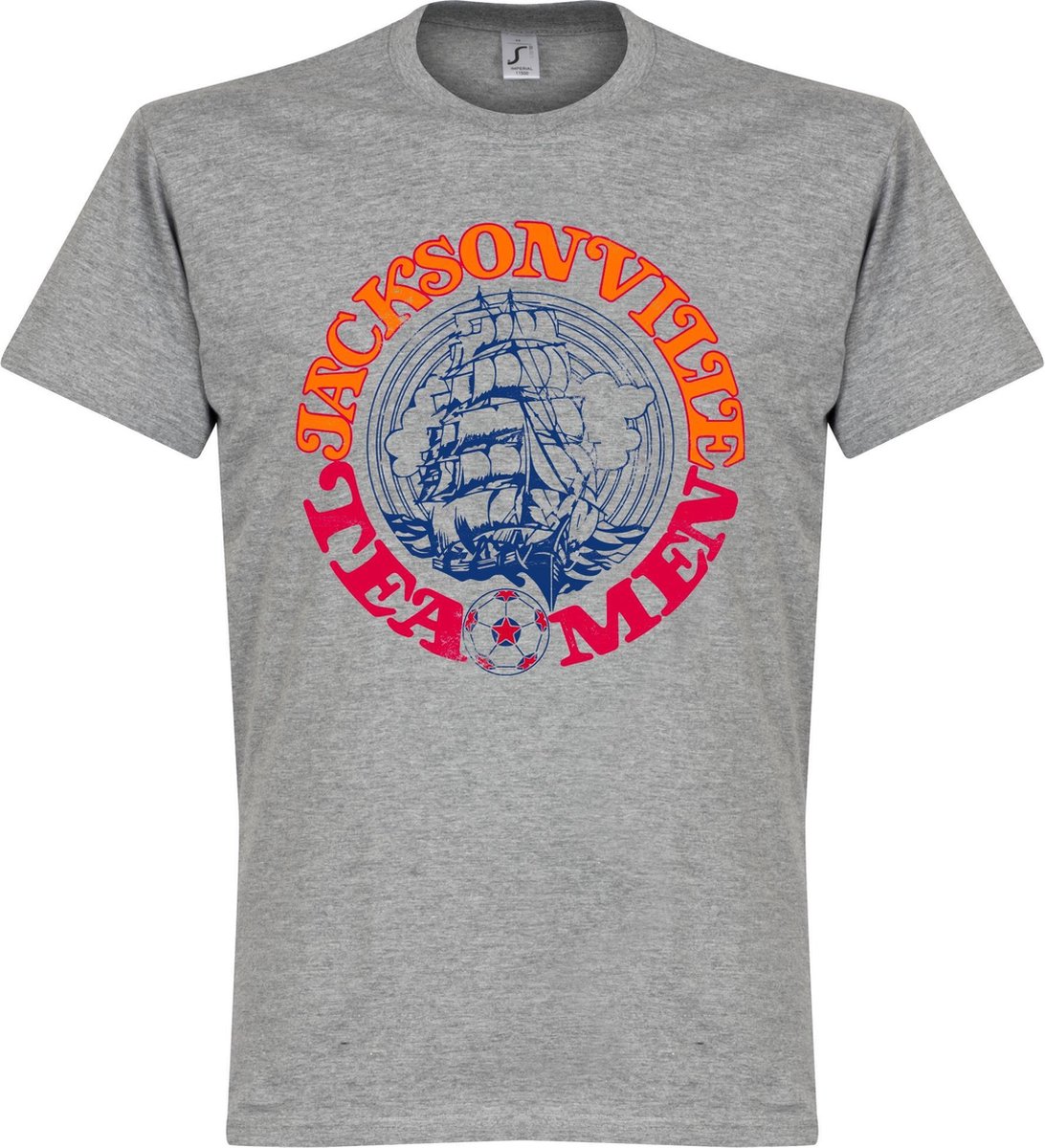 1092x1200-36 Jacksonville Tea Men T-Shirt - Grijs - S - Afbeelding 1
