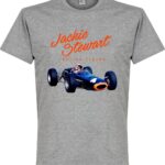 Jackie Stewart Monaco T-Shirt - Grijs - S