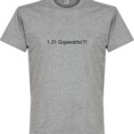 1.21 Gigawatts!?! T-Shirt - Grijs - XXL