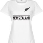 Nieuw Zeeland Team Dames T-Shirt - Wit - L