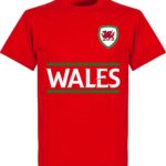 Wales Reliëf Team T-Shirt - Rood - 4XL
