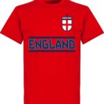 Engeland Team T-Shirt - Rood - Kinderen - 140